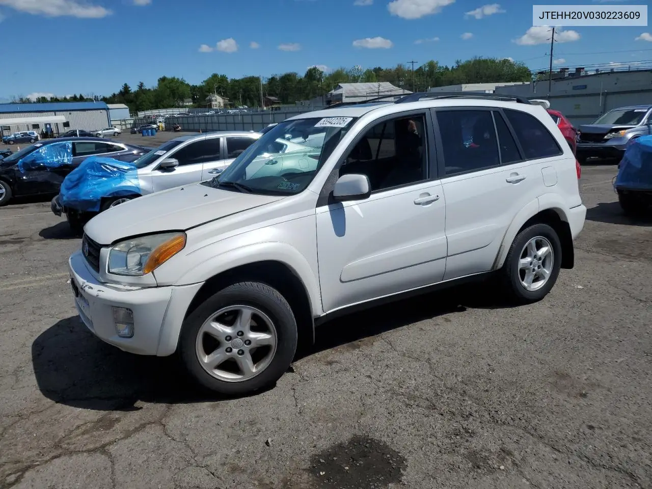 2003 Toyota Rav4 VIN: JTEHH20V030223609 Lot: 55942205