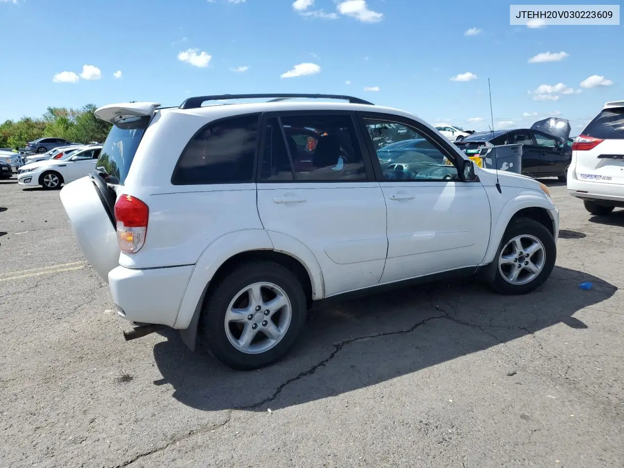 2003 Toyota Rav4 VIN: JTEHH20V030223609 Lot: 55942205
