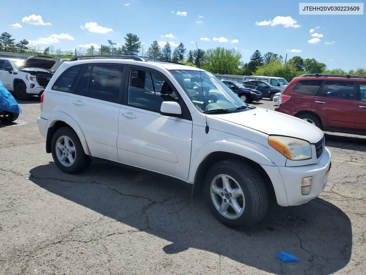 2003 Toyota Rav4 VIN: JTEHH20V030223609 Lot: 55942205
