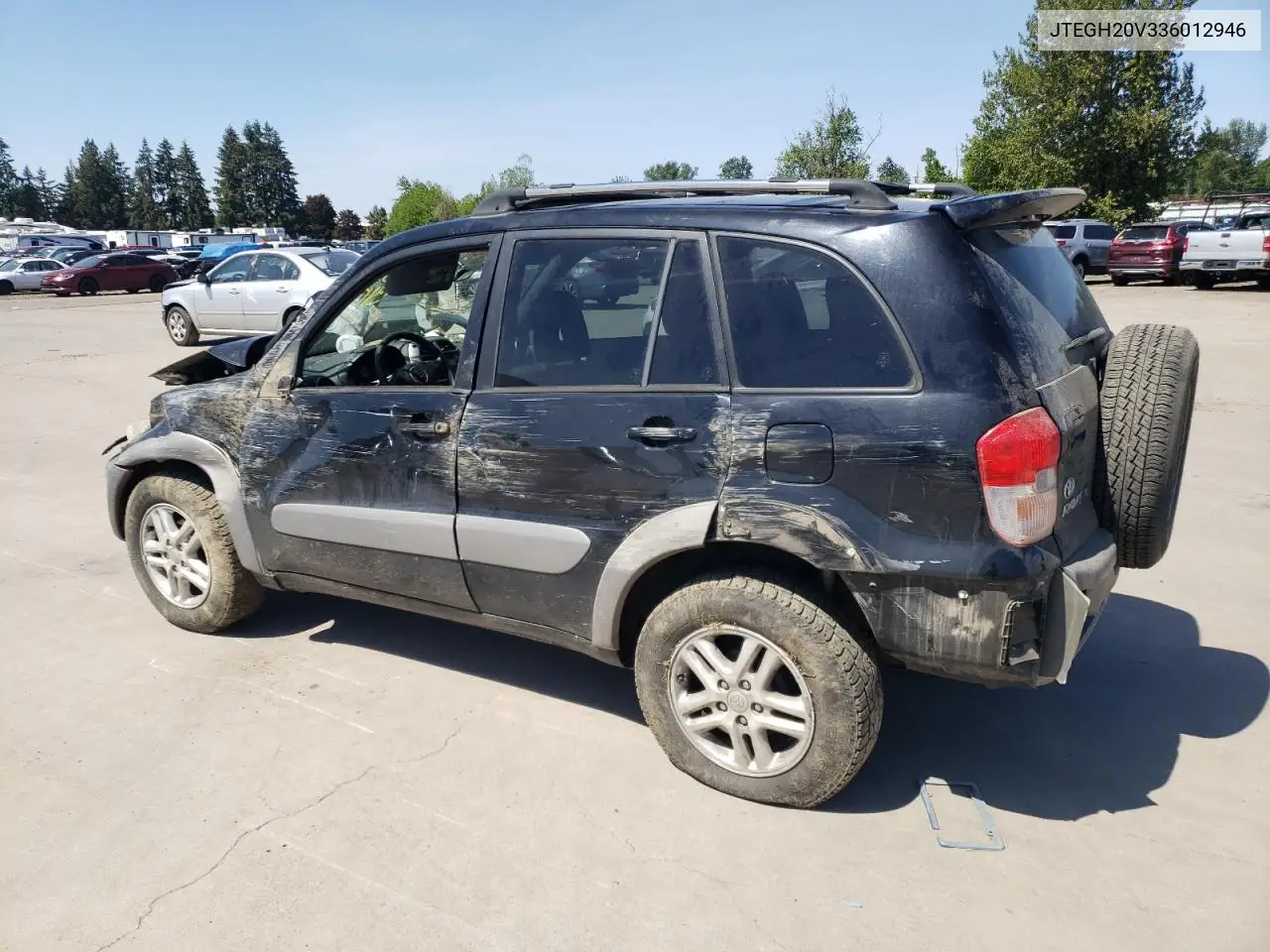 2003 Toyota Rav4 VIN: JTEGH20V336012946 Lot: 56185915