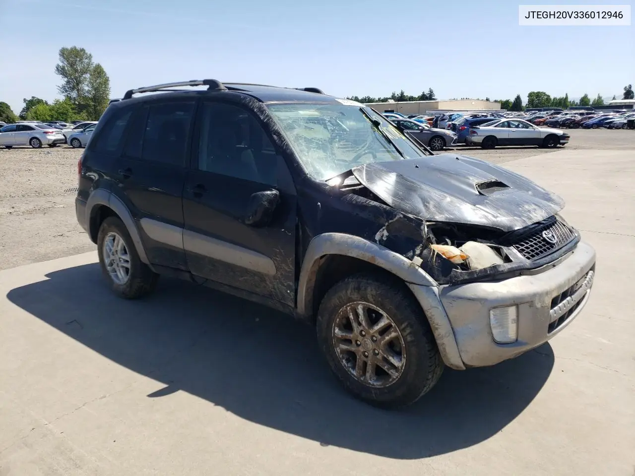 2003 Toyota Rav4 VIN: JTEGH20V336012946 Lot: 56185915