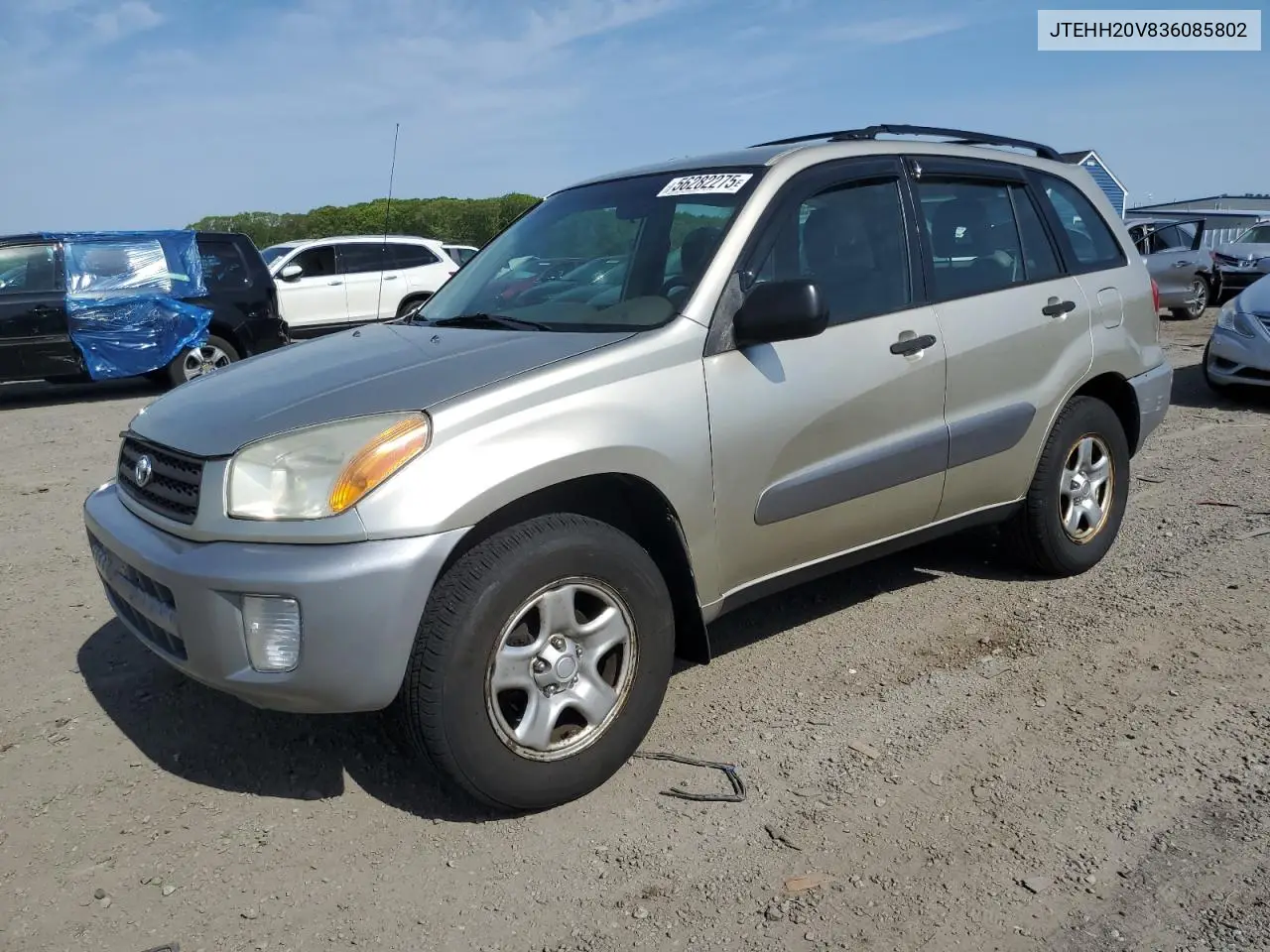 2003 Toyota Rav4 VIN: JTEHH20V836085802 Lot: 56282275