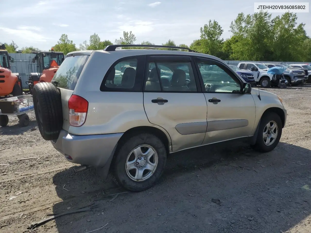 2003 Toyota Rav4 VIN: JTEHH20V836085802 Lot: 56282275
