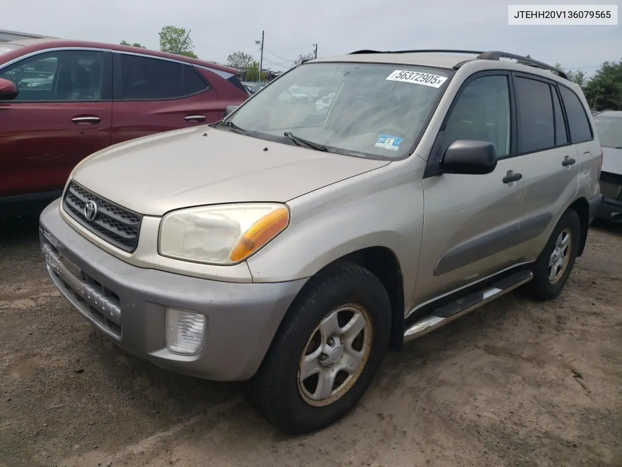 2003 Toyota Rav4 VIN: JTEHH20V136079565 Lot: 56372905