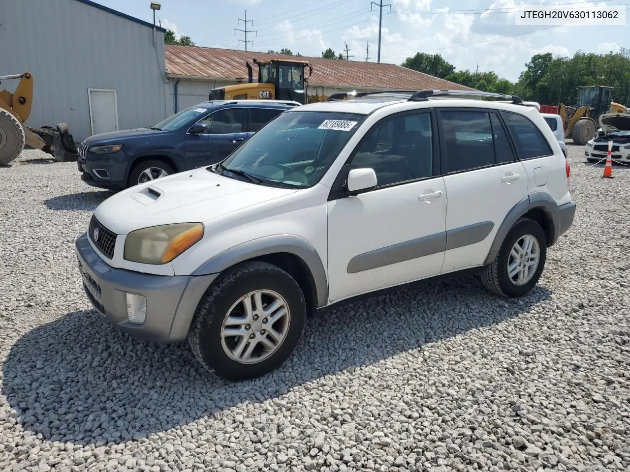 2003 Toyota Rav4 VIN: JTEGH20V630113062 Lot: 62189885