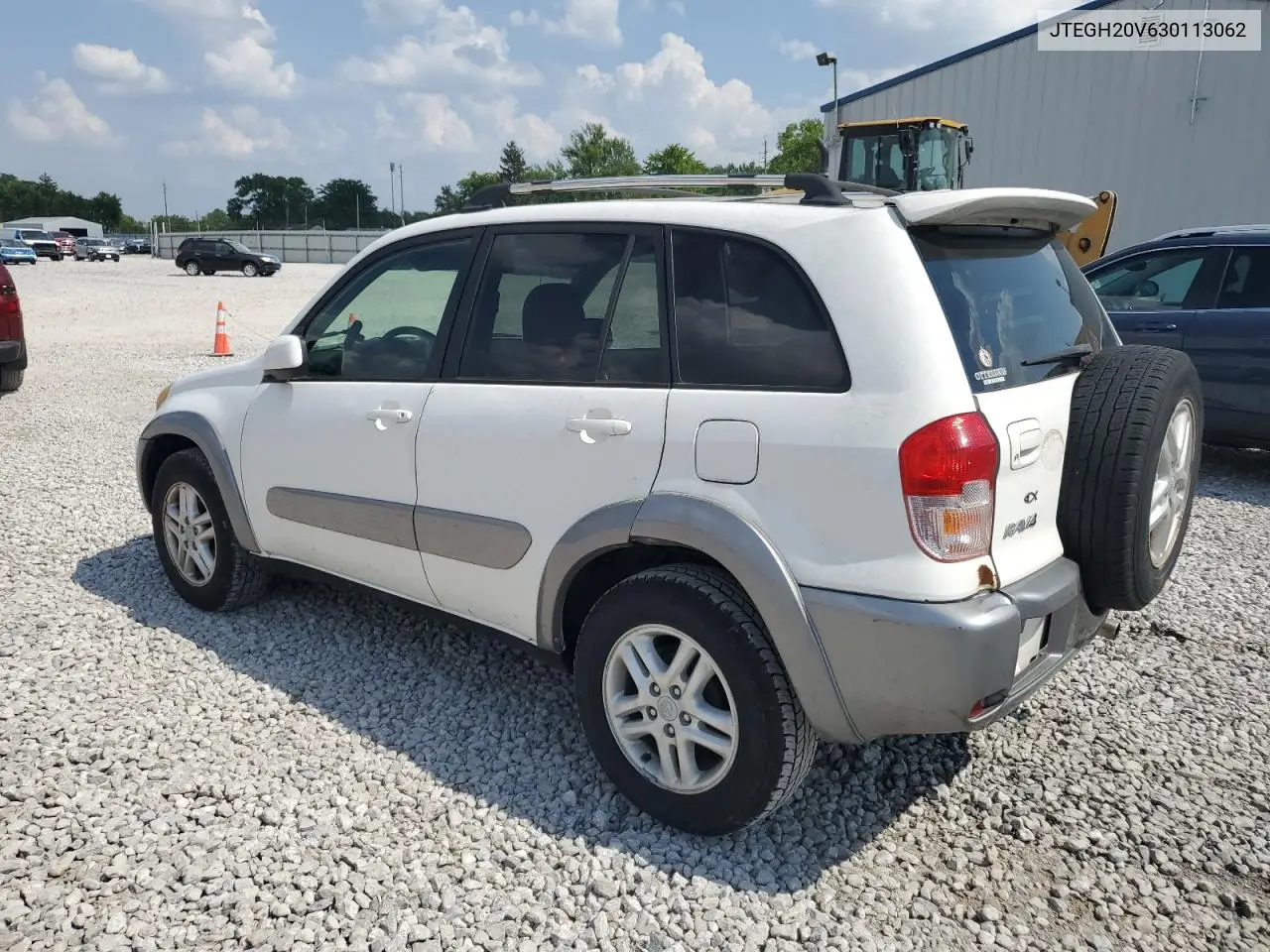 2003 Toyota Rav4 VIN: JTEGH20V630113062 Lot: 62189885