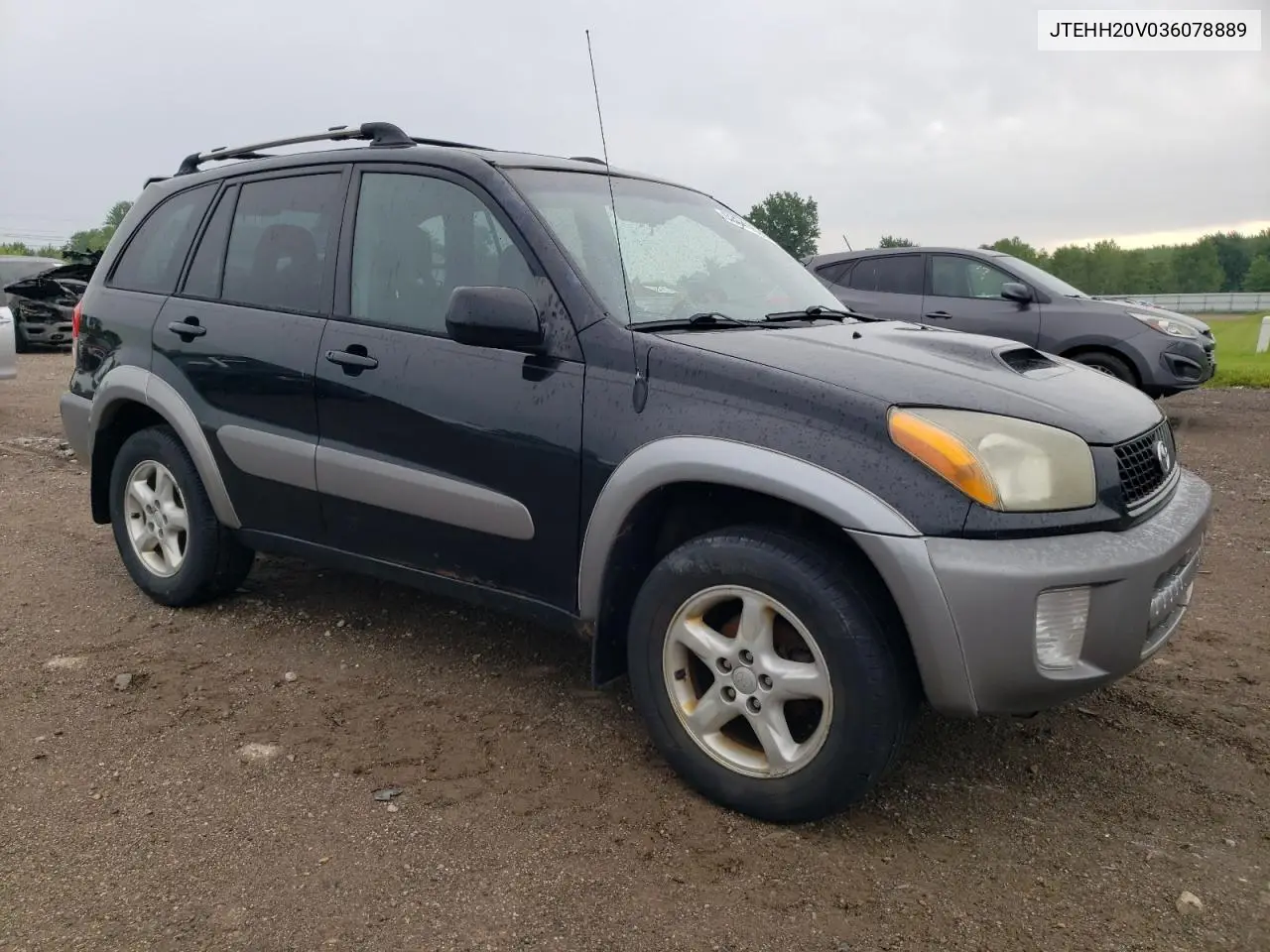 2003 Toyota Rav4 VIN: JTEHH20V036078889 Lot: 63341635