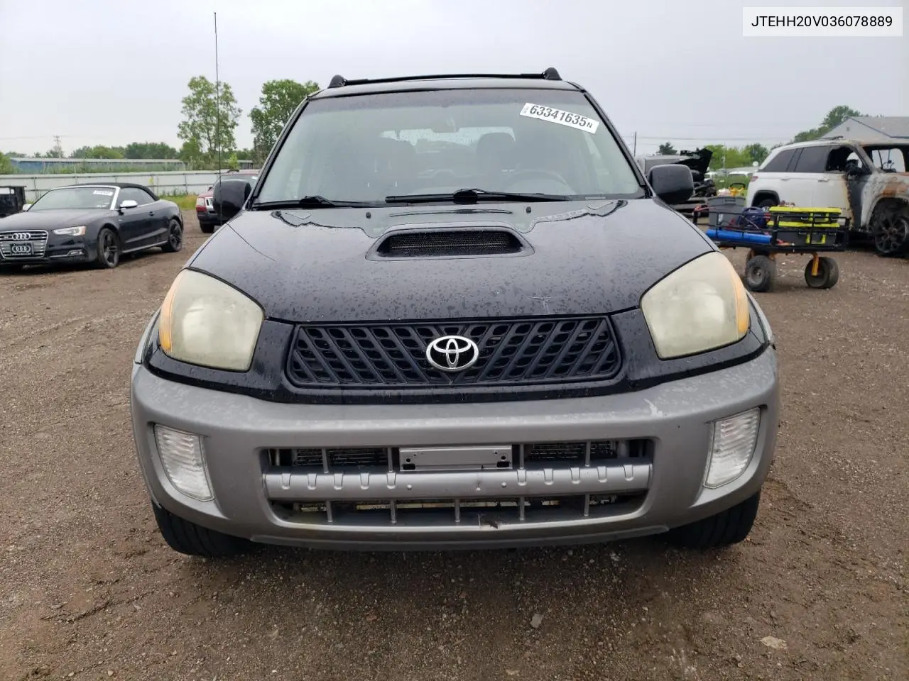 2003 Toyota Rav4 VIN: JTEHH20V036078889 Lot: 63341635