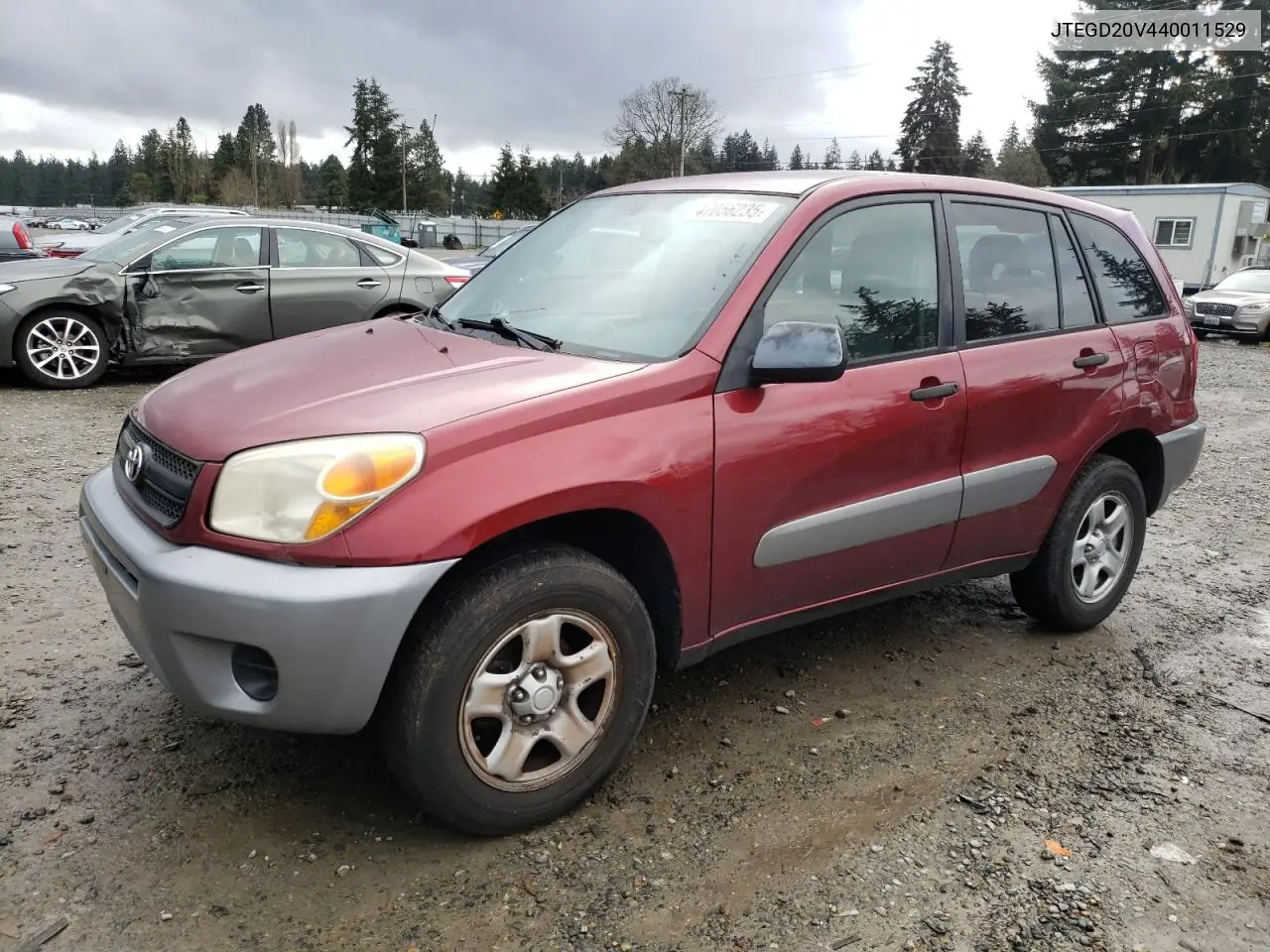2004 Toyota Rav4 VIN: JTEGD20V440011529 Lot: 47056235