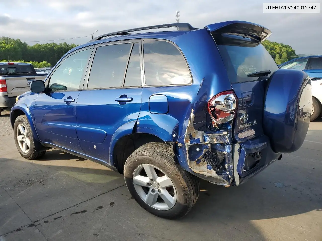 2004 Toyota Rav4 VIN: JTEHD20V240012747 Lot: 54577005