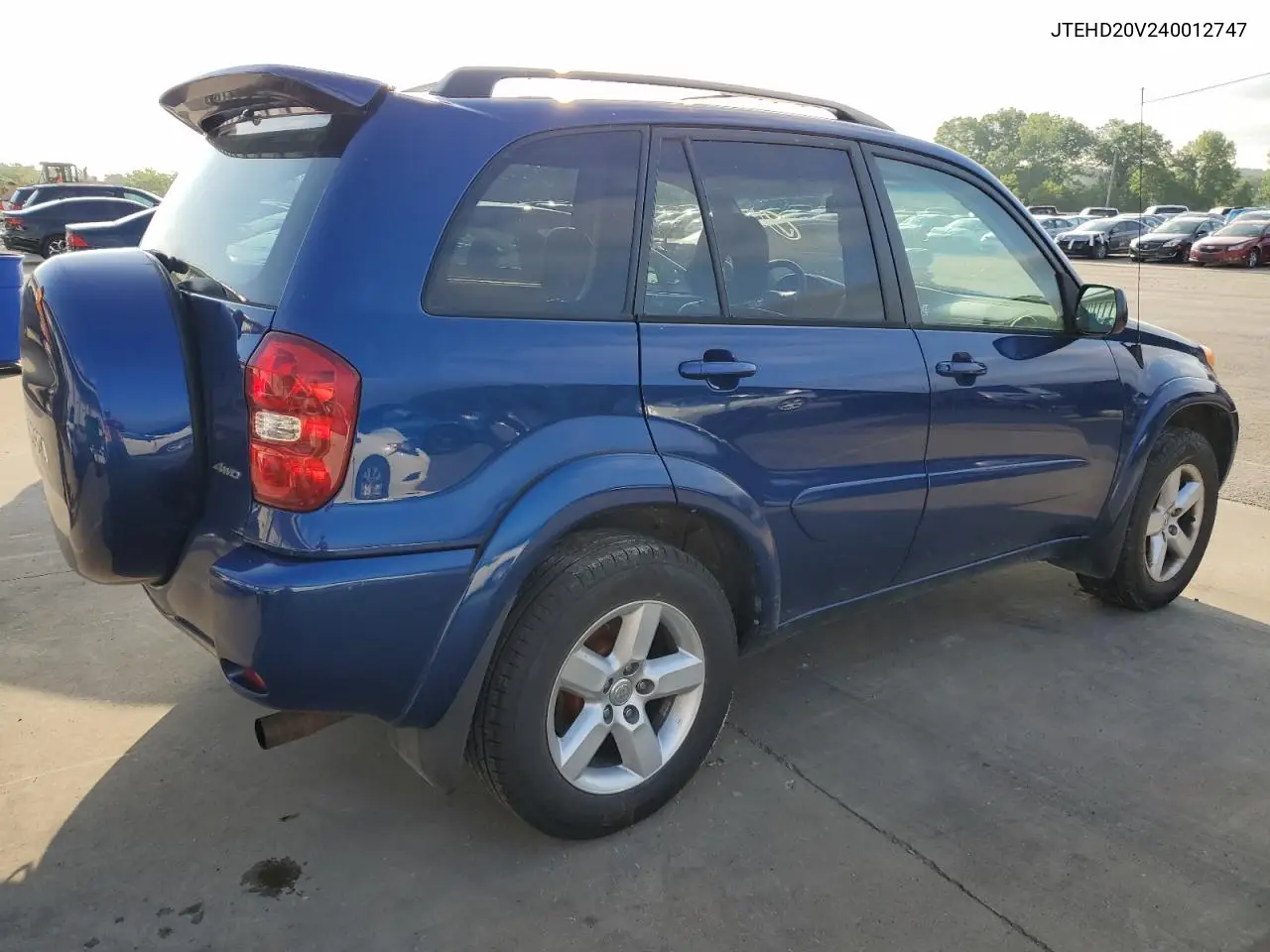 2004 Toyota Rav4 VIN: JTEHD20V240012747 Lot: 54577005