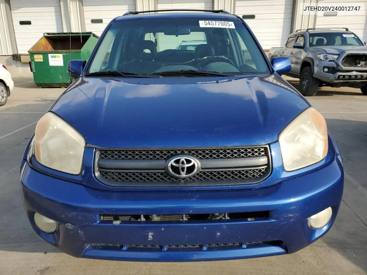 2004 Toyota Rav4 VIN: JTEHD20V240012747 Lot: 54577005