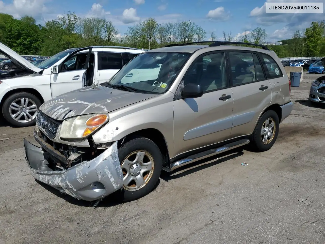 2004 Toyota Rav4 VIN: JTEGD20V540011135 Lot: 56164615
