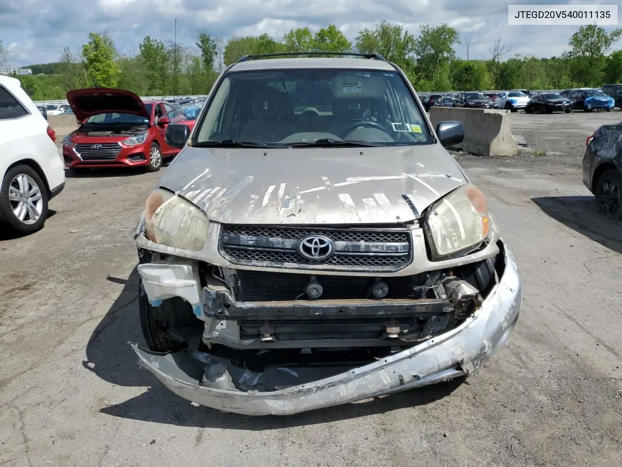 2004 Toyota Rav4 VIN: JTEGD20V540011135 Lot: 56164615
