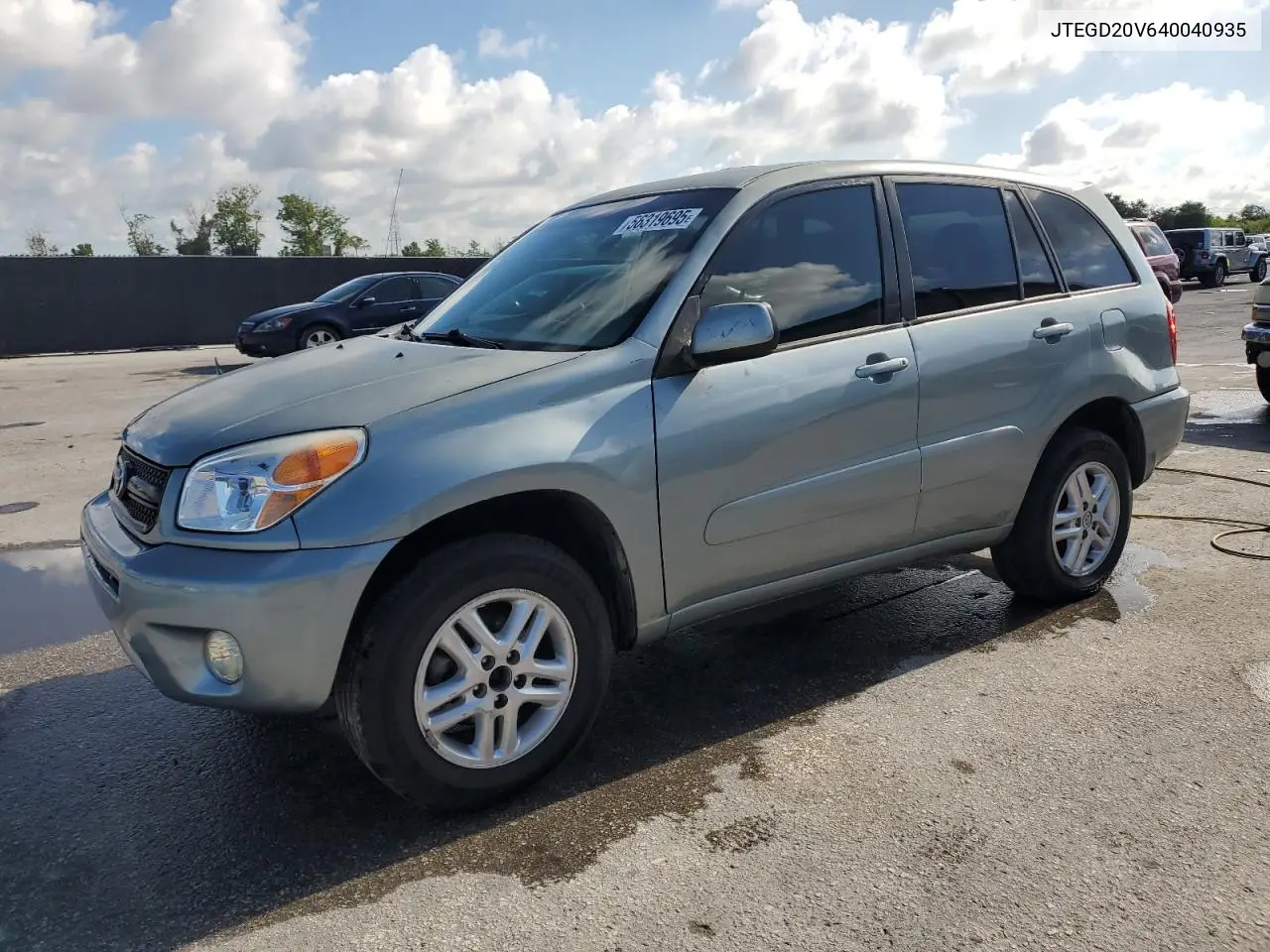 2004 Toyota Rav4 VIN: JTEGD20V640040935 Lot: 56319695
