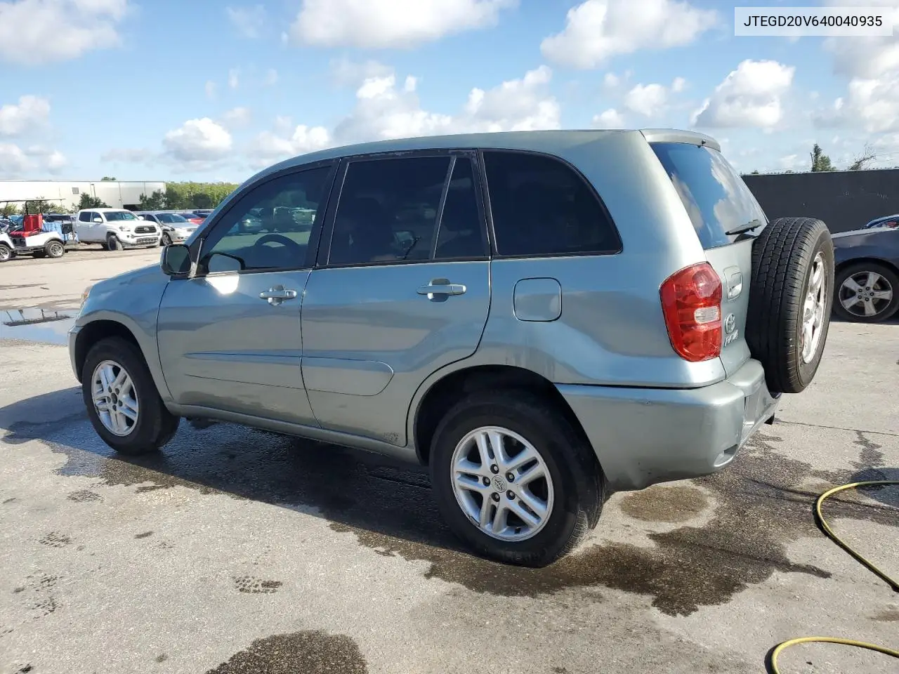 2004 Toyota Rav4 VIN: JTEGD20V640040935 Lot: 56319695