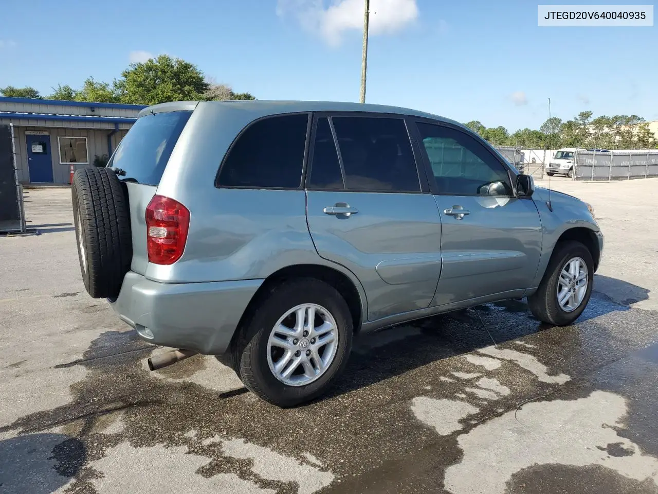 2004 Toyota Rav4 VIN: JTEGD20V640040935 Lot: 56319695