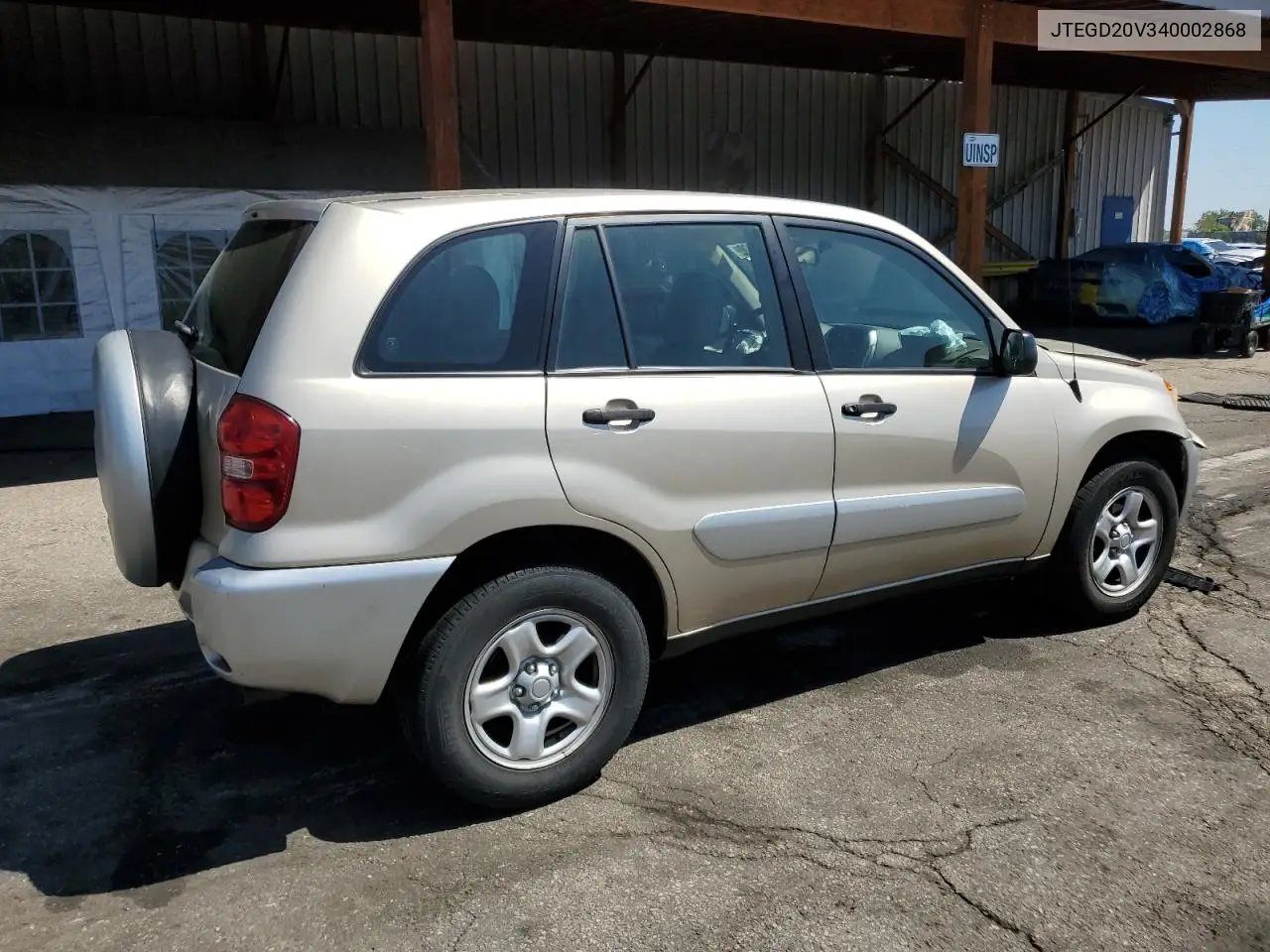 2004 Toyota Rav4 VIN: JTEGD20V340002868 Lot: 56420905
