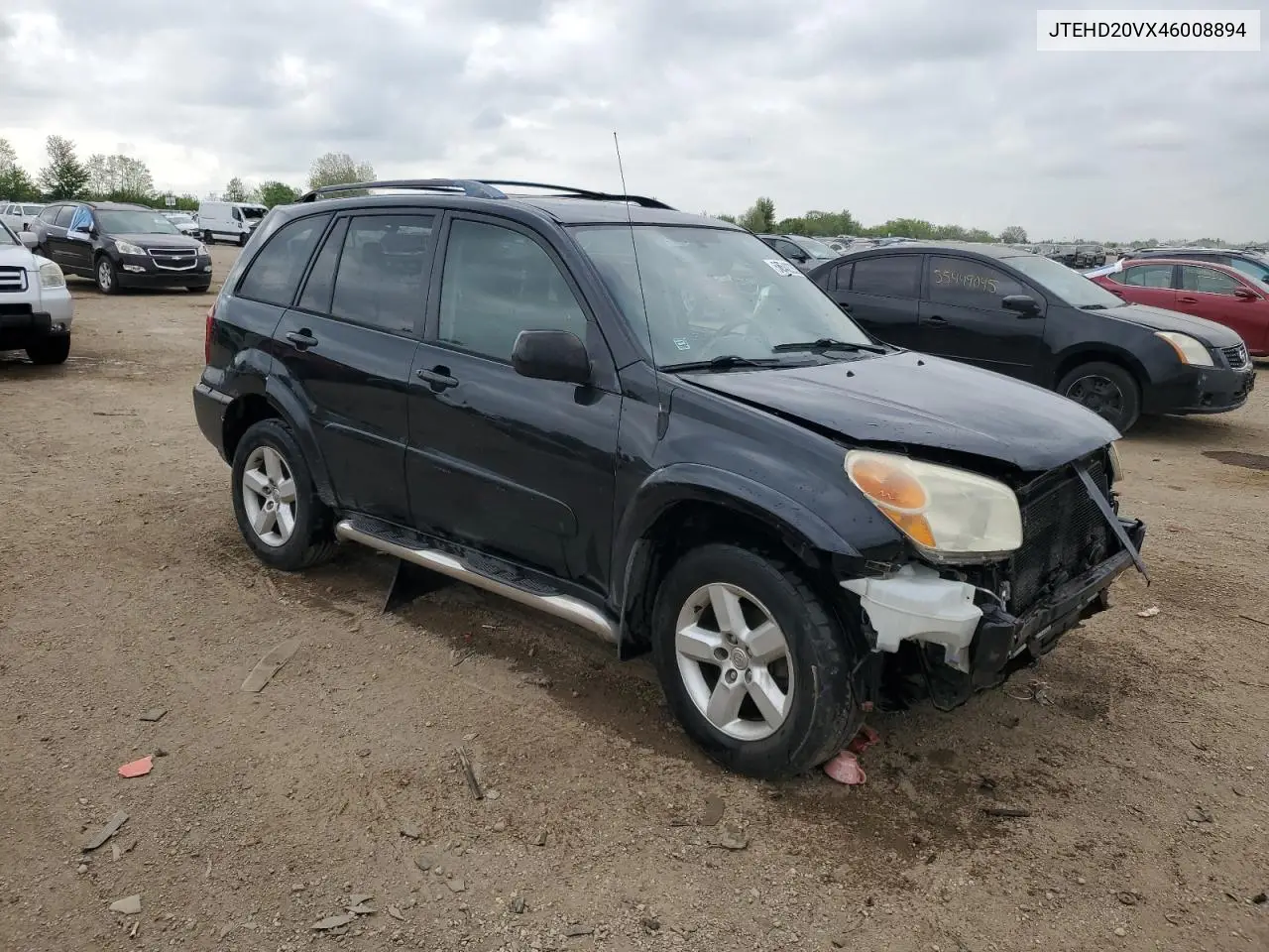 2004 Toyota Rav4 VIN: JTEHD20VX46008894 Lot: 56542235