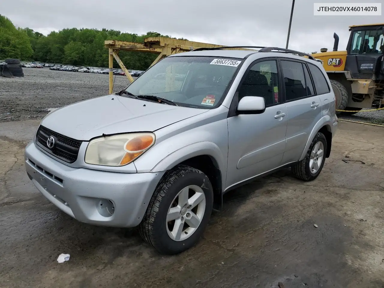 2004 Toyota Rav4 VIN: JTEHD20VX46014078 Lot: 56637755