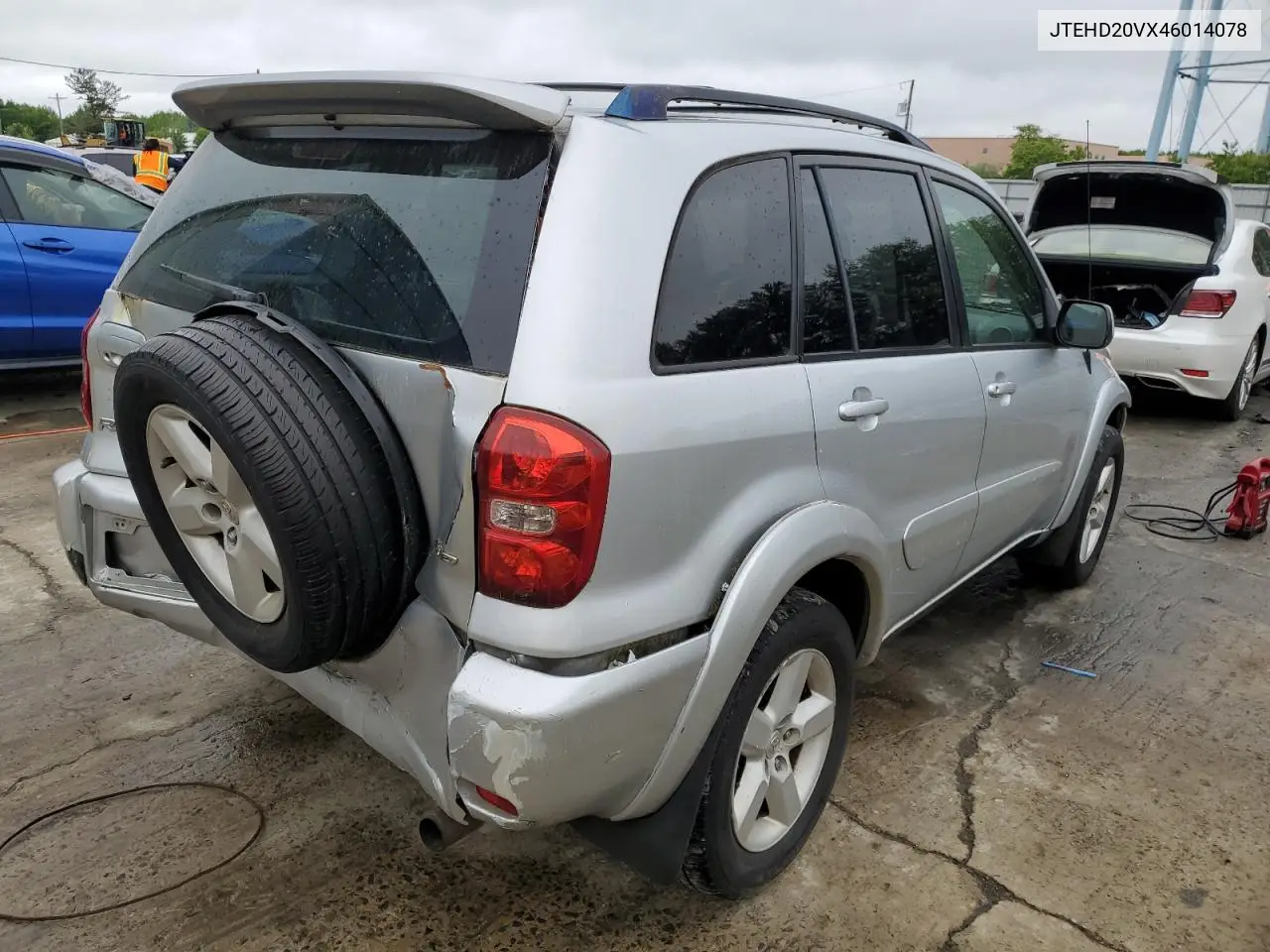 2004 Toyota Rav4 VIN: JTEHD20VX46014078 Lot: 56637755