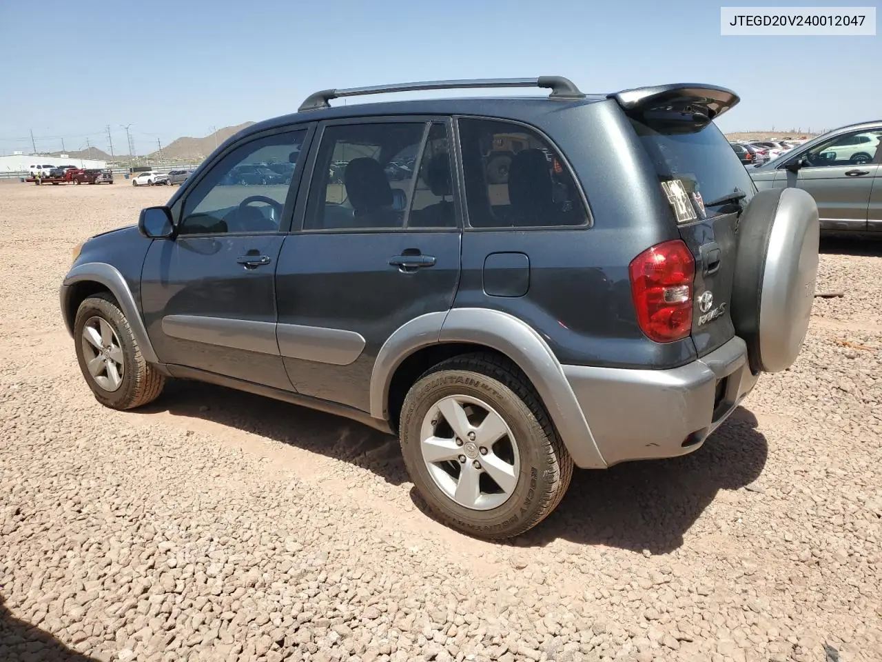 2004 Toyota Rav4 VIN: JTEGD20V240012047 Lot: 57253375