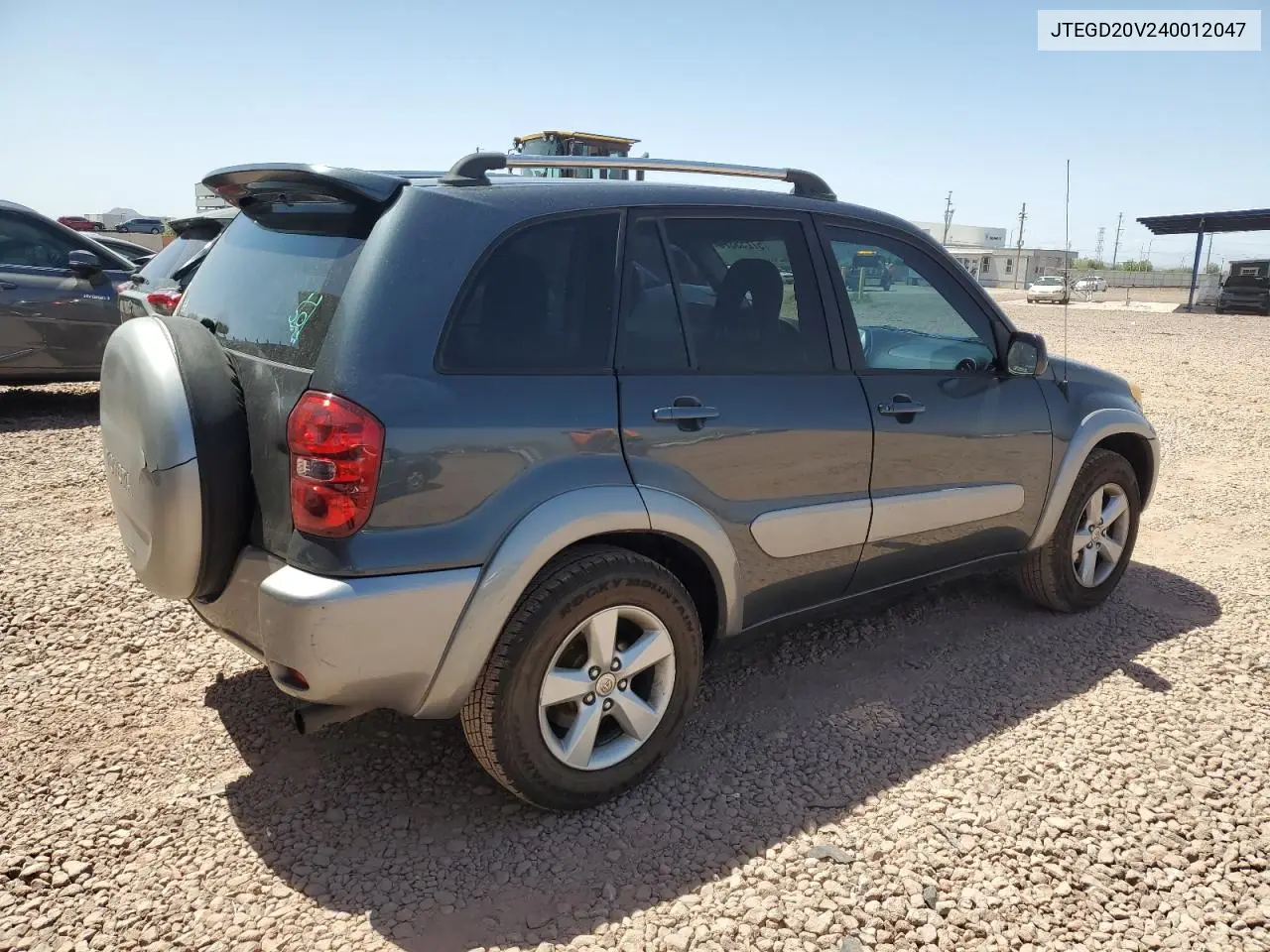 2004 Toyota Rav4 VIN: JTEGD20V240012047 Lot: 57253375