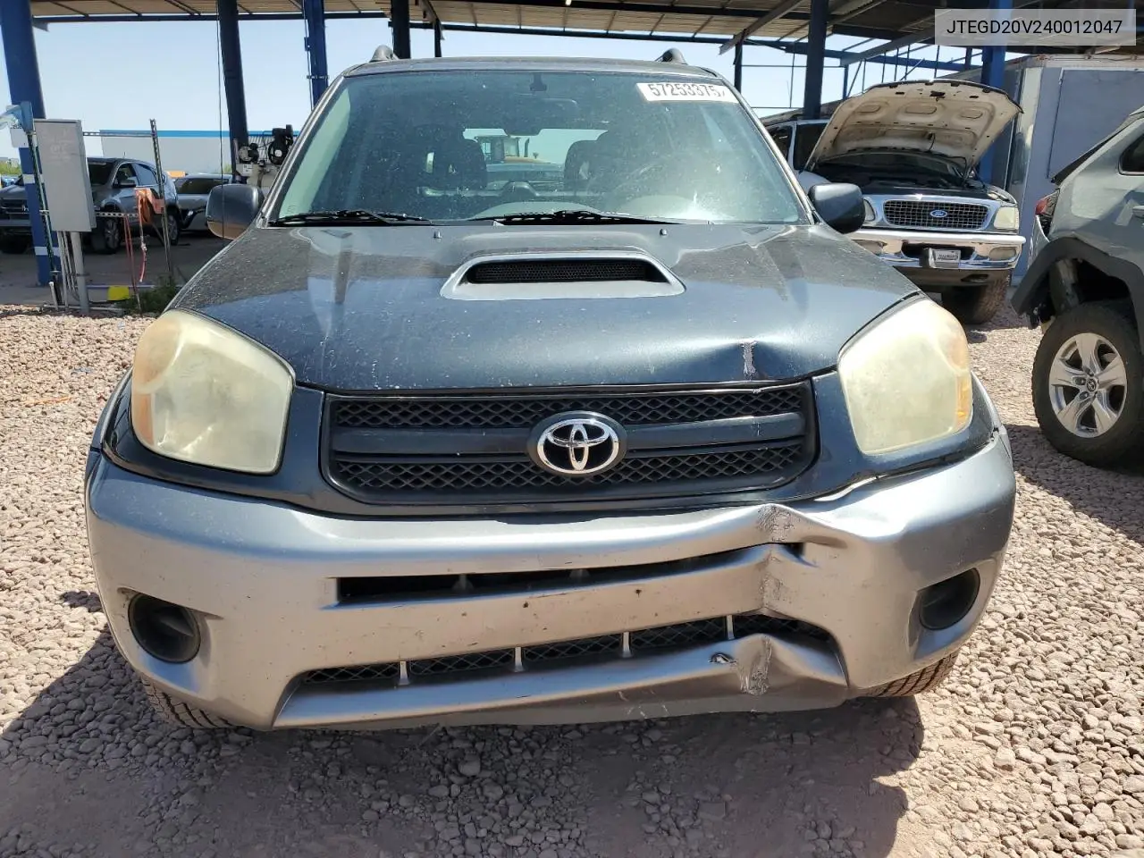 2004 Toyota Rav4 VIN: JTEGD20V240012047 Lot: 57253375