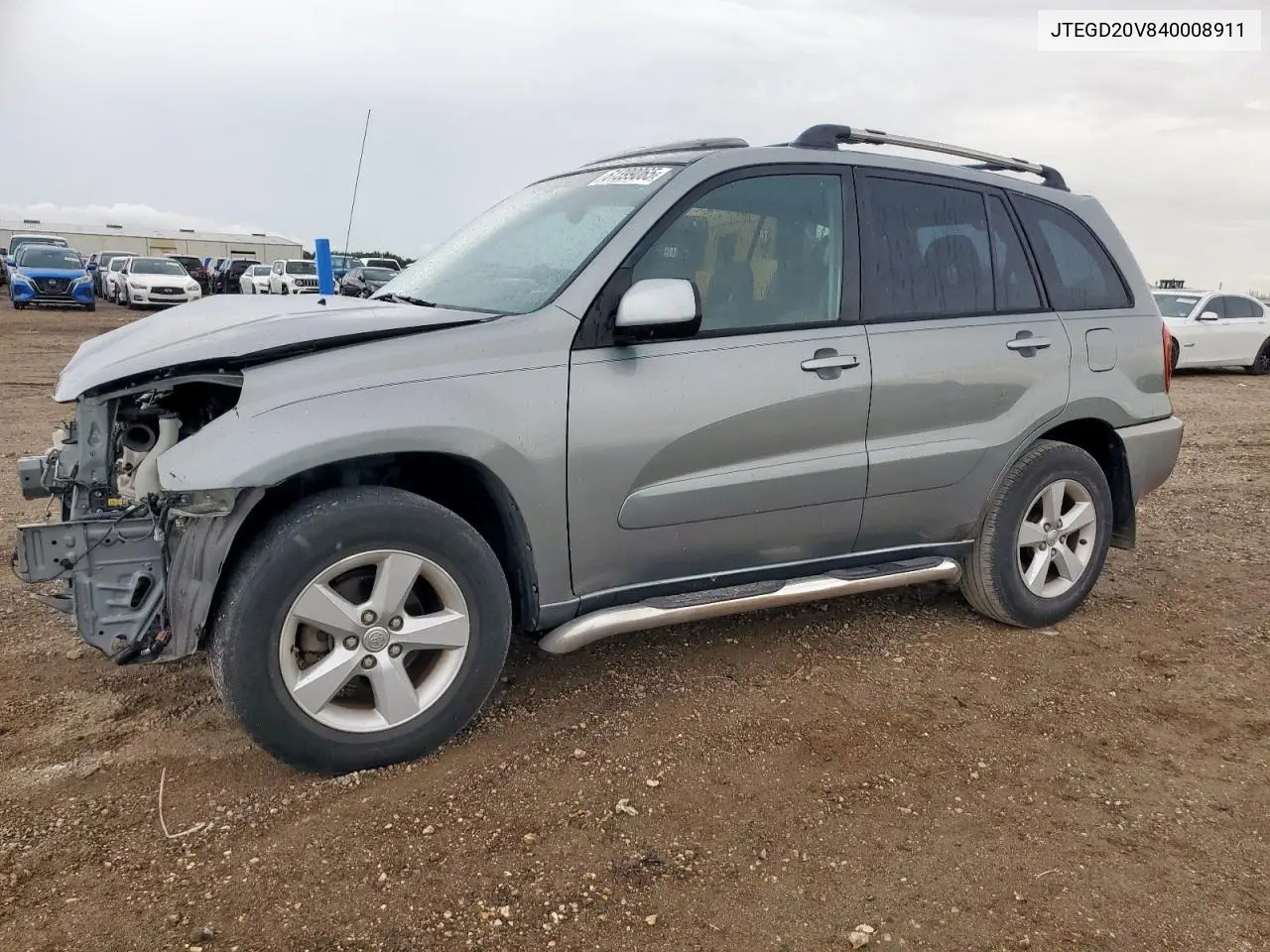 2004 Toyota Rav4 VIN: JTEGD20V840008911 Lot: 61399065