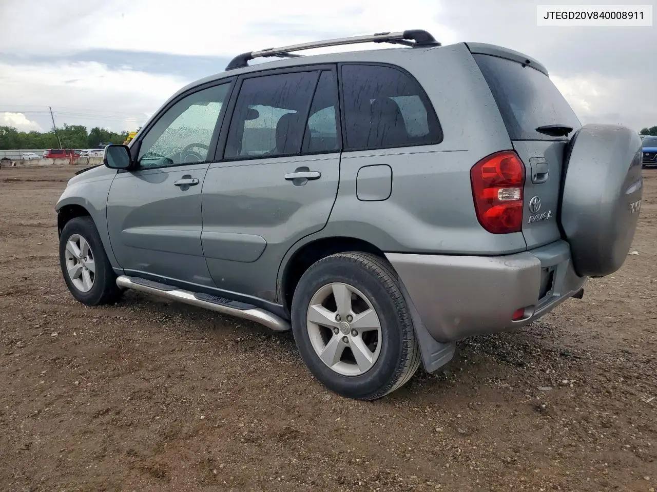 2004 Toyota Rav4 VIN: JTEGD20V840008911 Lot: 61399065