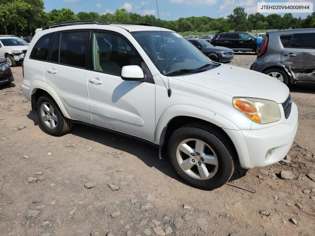 2004 Toyota Rav4 VIN: JTEHD20V640008944 Lot: 61630295