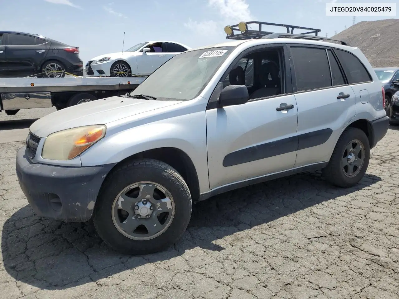 2004 Toyota Rav4 VIN: JTEGD20V840025479 Lot: 62331775