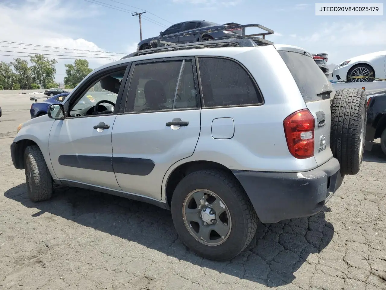 2004 Toyota Rav4 VIN: JTEGD20V840025479 Lot: 62331775