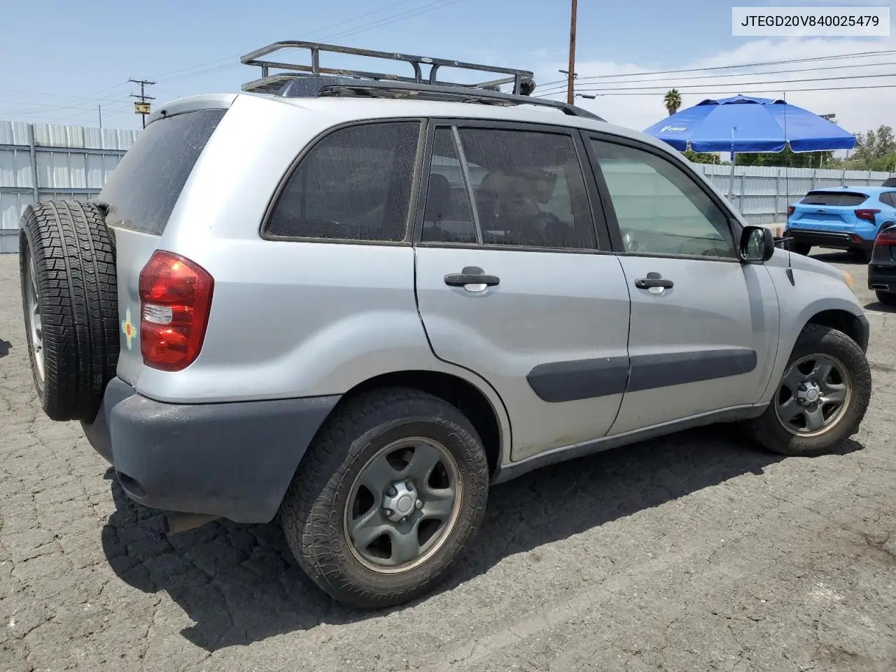 2004 Toyota Rav4 VIN: JTEGD20V840025479 Lot: 62331775