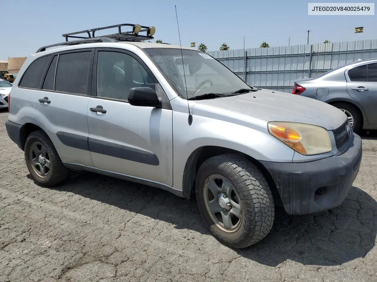2004 Toyota Rav4 VIN: JTEGD20V840025479 Lot: 62331775