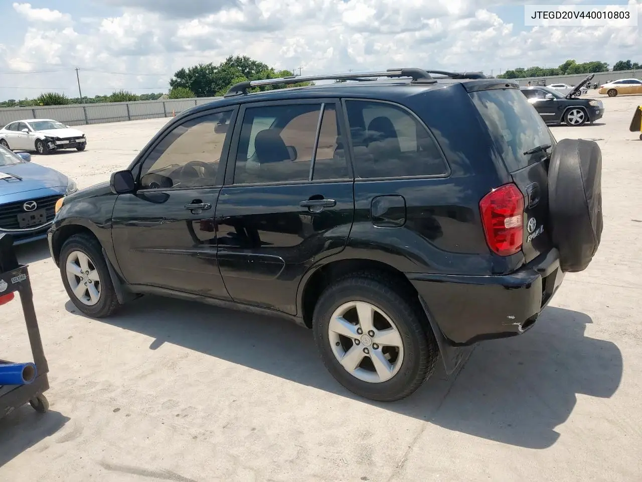 2004 Toyota Rav4 VIN: JTEGD20V440010803 Lot: 62518515