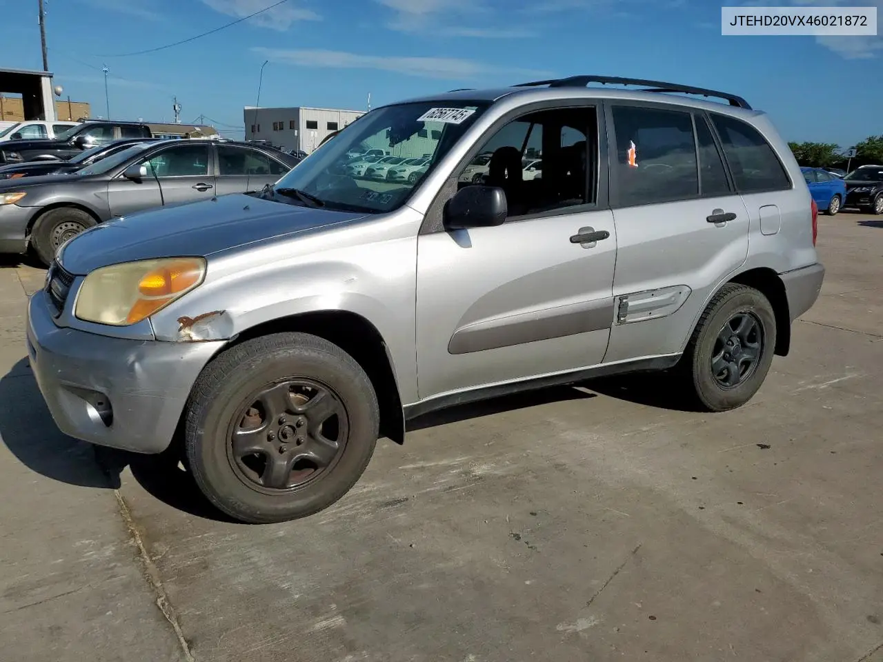 2004 Toyota Rav4 VIN: JTEHD20VX46021872 Lot: 62567745