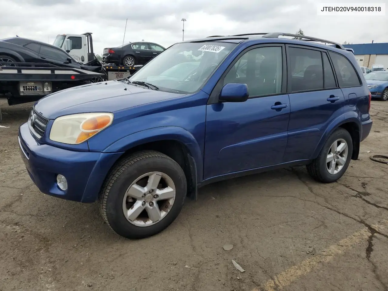 2004 Toyota Rav4 VIN: JTEHD20V940018318 Lot: 63007635