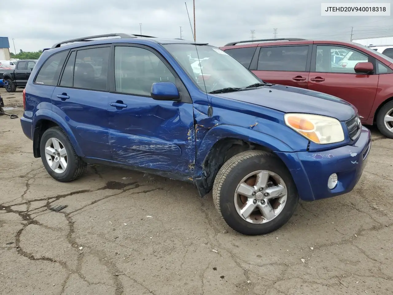2004 Toyota Rav4 VIN: JTEHD20V940018318 Lot: 63007635
