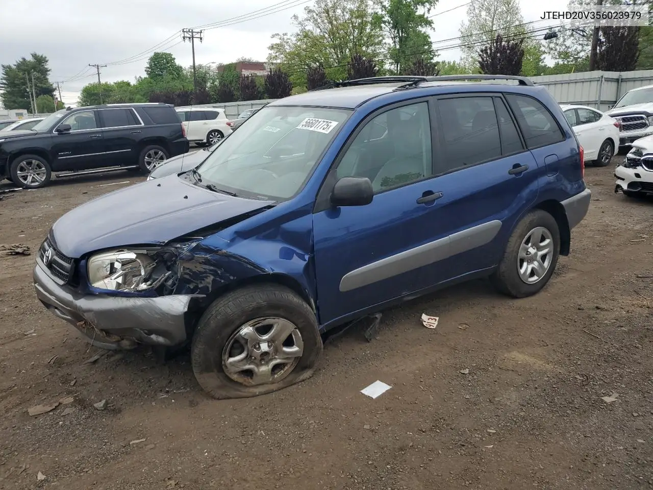 2005 Toyota Rav4 VIN: JTEHD20V356023979 Lot: 56601775