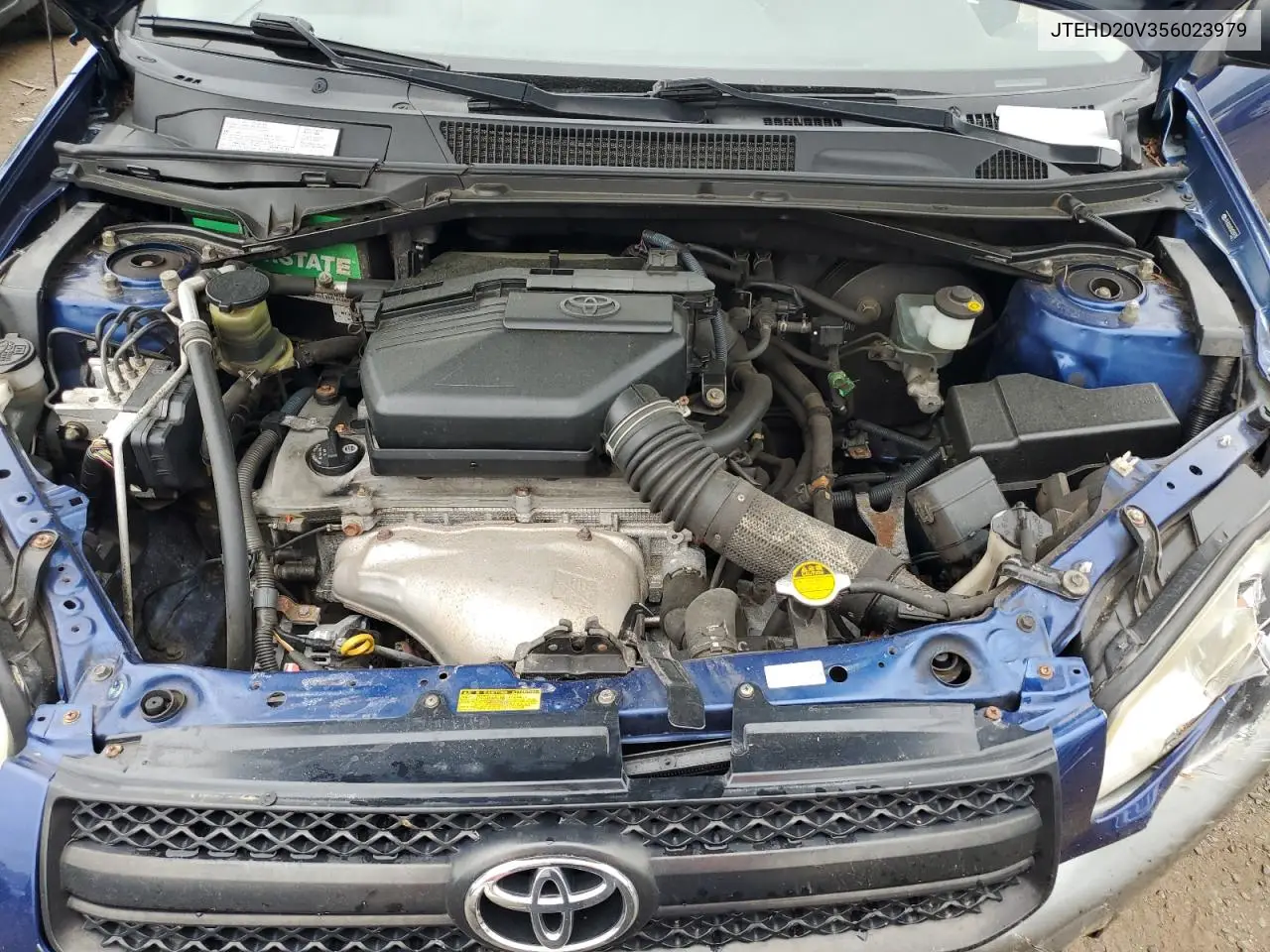 2005 Toyota Rav4 VIN: JTEHD20V356023979 Lot: 56601775