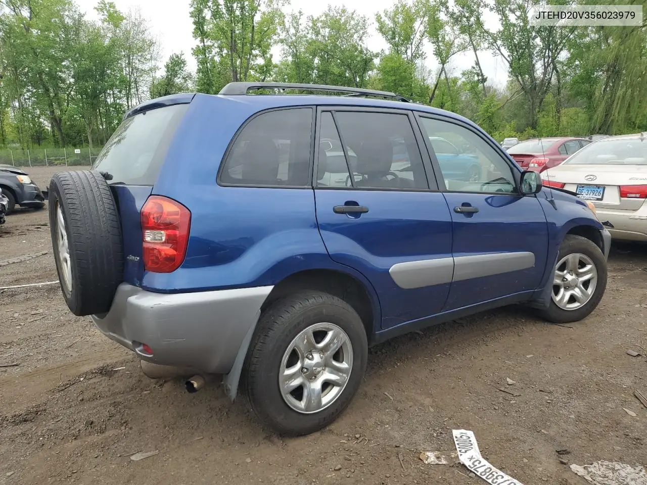 2005 Toyota Rav4 VIN: JTEHD20V356023979 Lot: 56601775