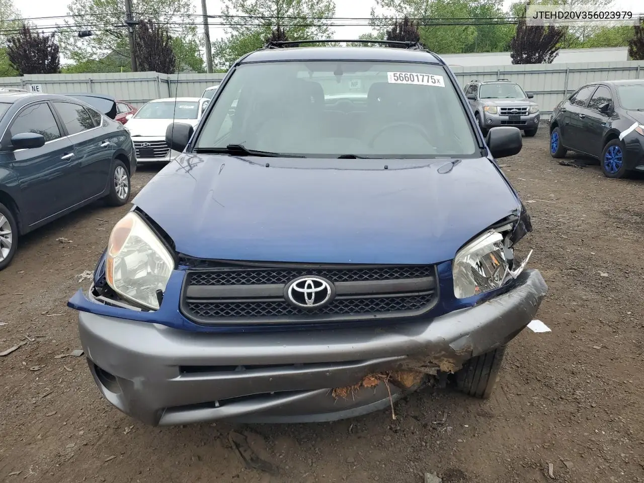 2005 Toyota Rav4 VIN: JTEHD20V356023979 Lot: 56601775