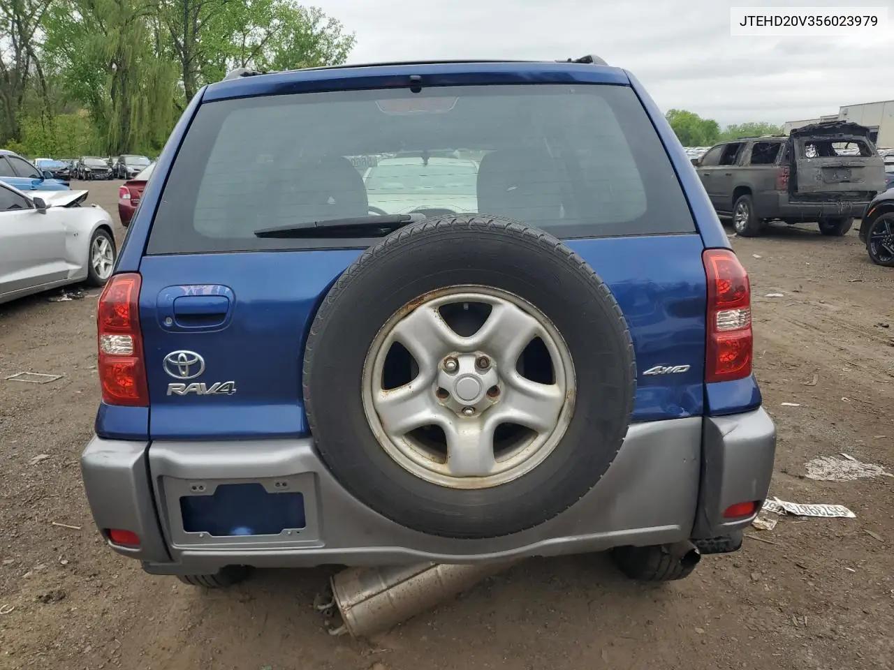 2005 Toyota Rav4 VIN: JTEHD20V356023979 Lot: 56601775