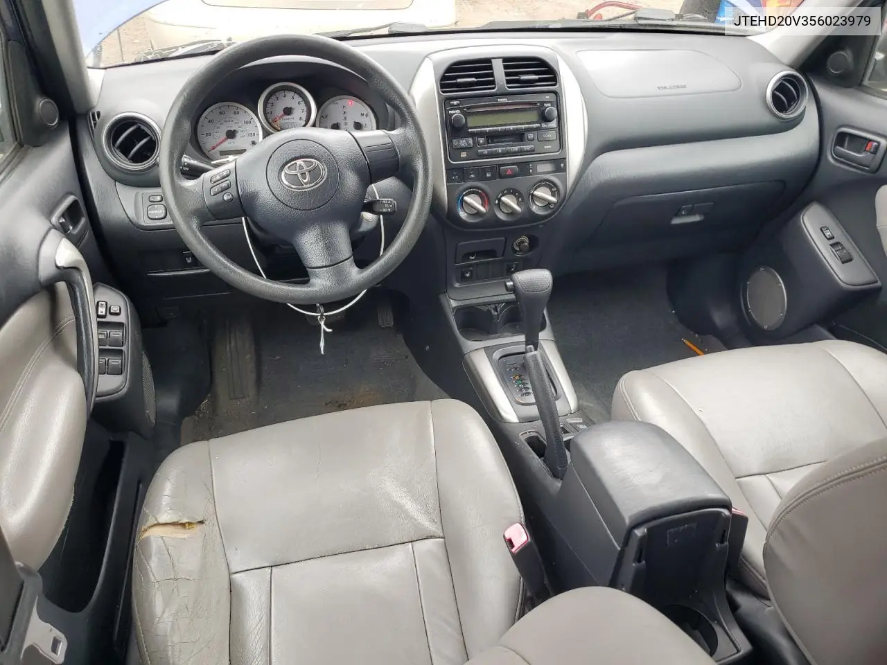 2005 Toyota Rav4 VIN: JTEHD20V356023979 Lot: 56601775