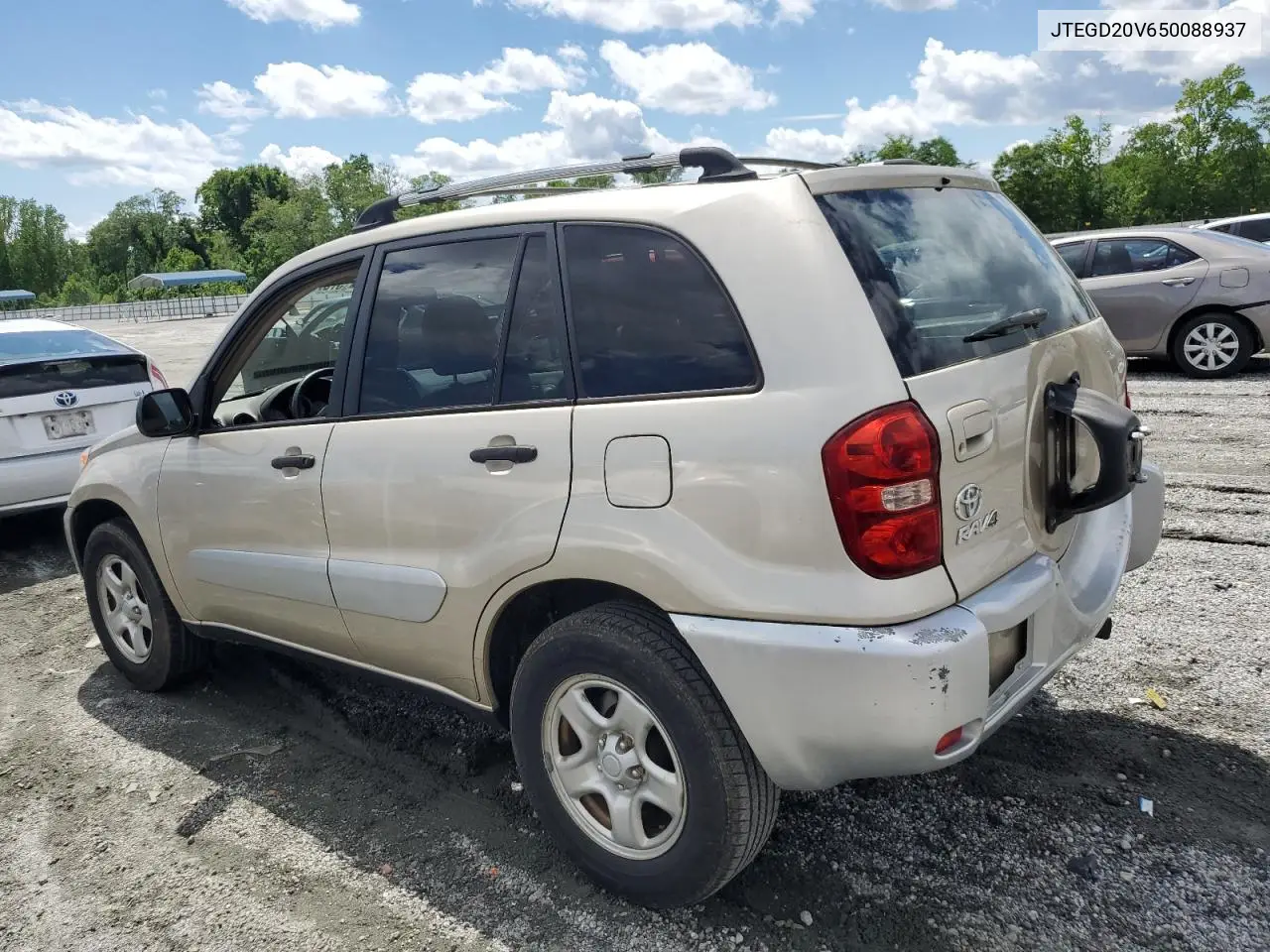 2005 Toyota Rav4 VIN: JTEGD20V650088937 Lot: 57072805