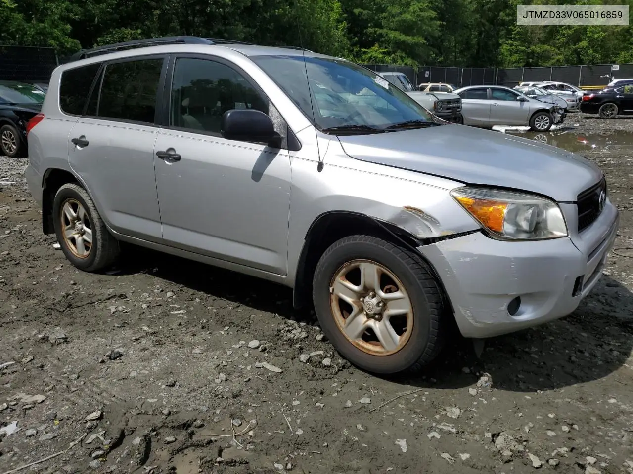 2006 Toyota Rav4 VIN: JTMZD33V065016859 Lot: 57105655