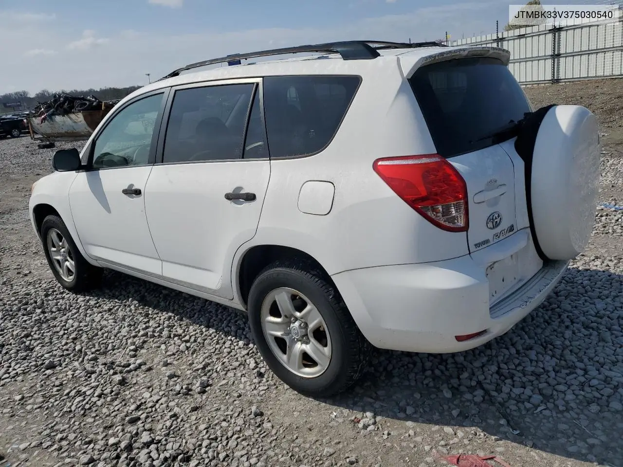 2007 Toyota Rav4 VIN: JTMBK33V375030540 Lot: 51478615