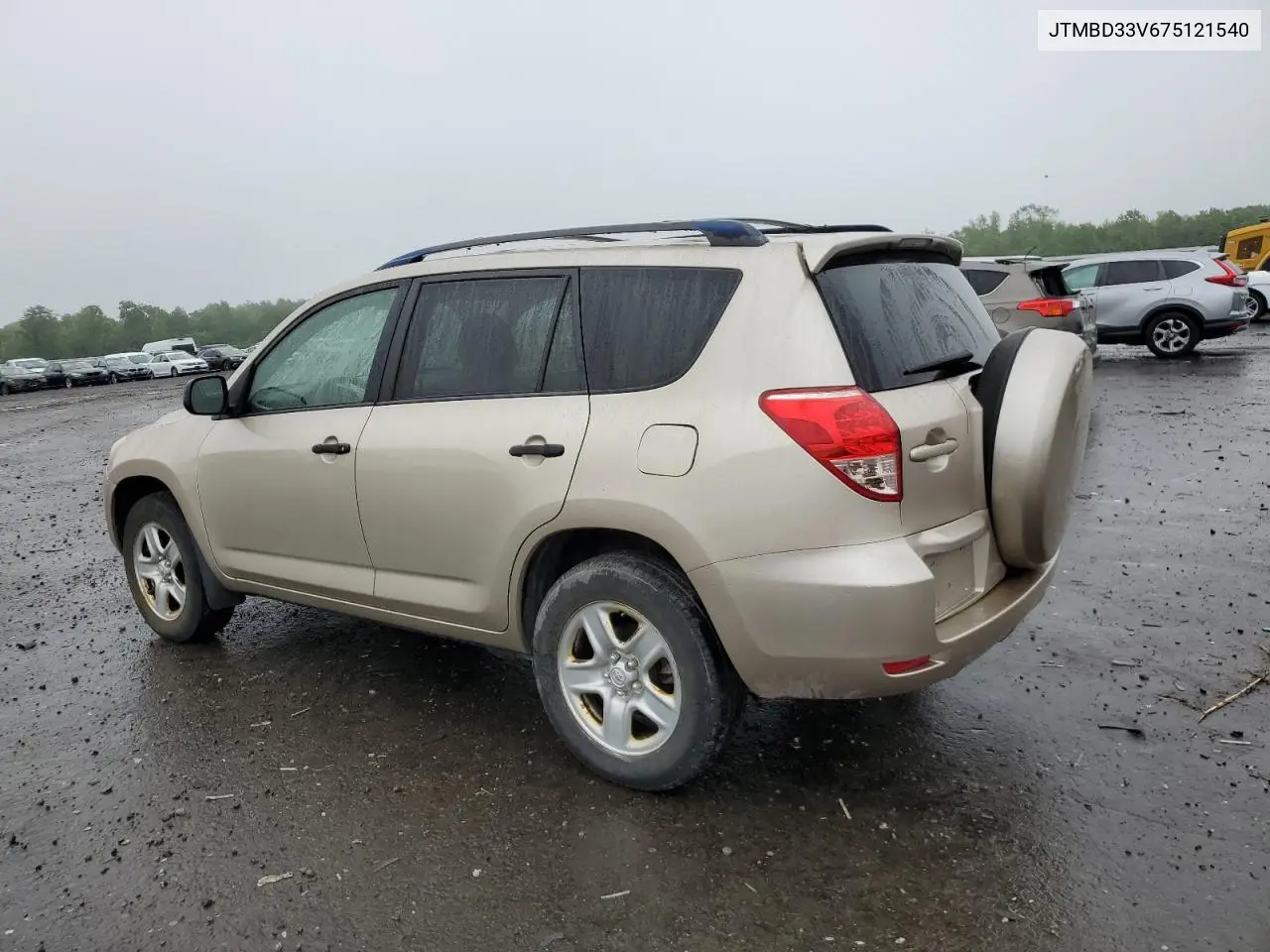 2007 Toyota Rav4 VIN: JTMBD33V675121540 Lot: 55954785