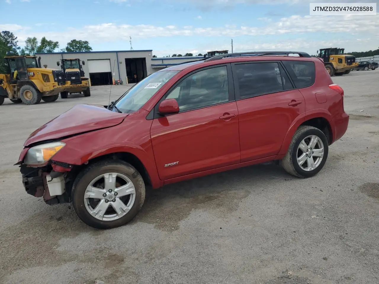2007 Toyota Rav4 Sport VIN: JTMZD32V476028588 Lot: 56680415